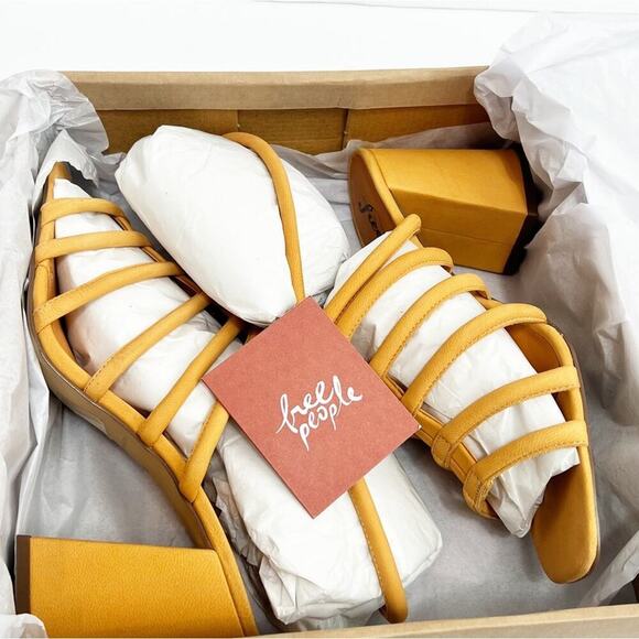 FREE PEOPLE COLETTE WOMEN SANDALS SIZE 10 BRAND NEW WITH BOX - Picture 8 of 8